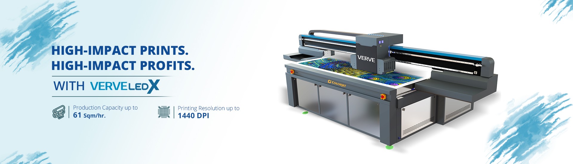 Verve LED UV Flatbed Printer
